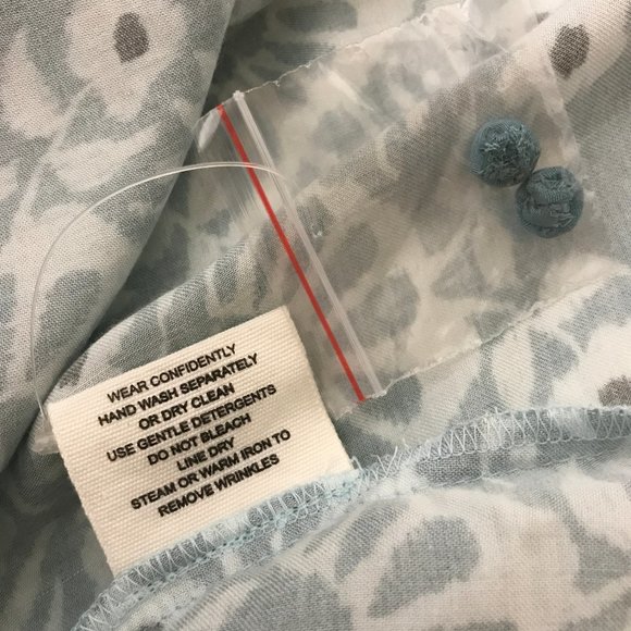 OMIKA NEW? Anthropolgie Harper Boho Hippie Style Deep V Neck Mini Dress or Tunic - Picture 7 of 15